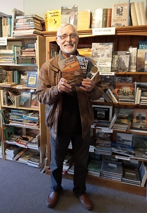 Laurence in Westcountry Bookshop, Newton Abbot